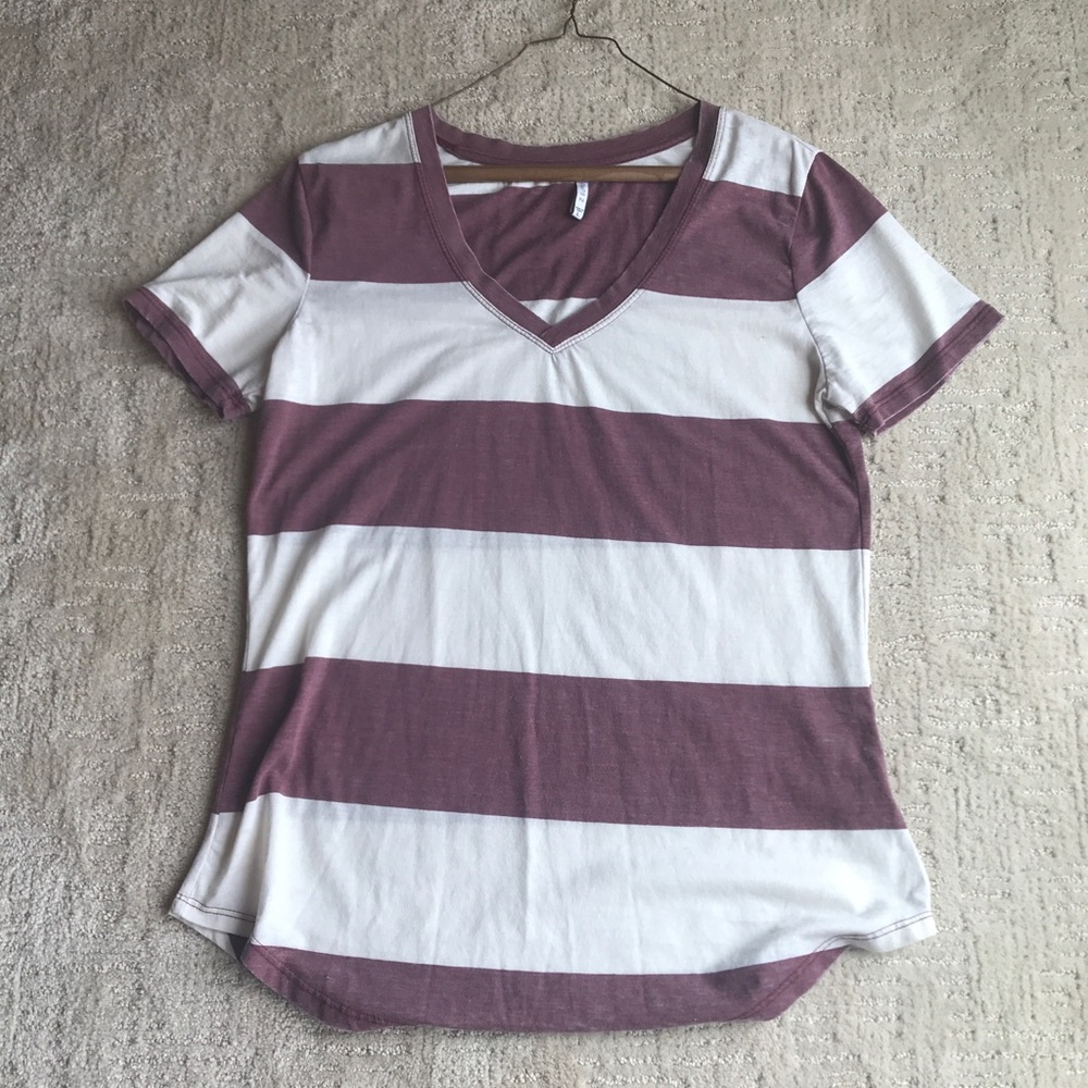 Z Supply Vneck Crew Tee